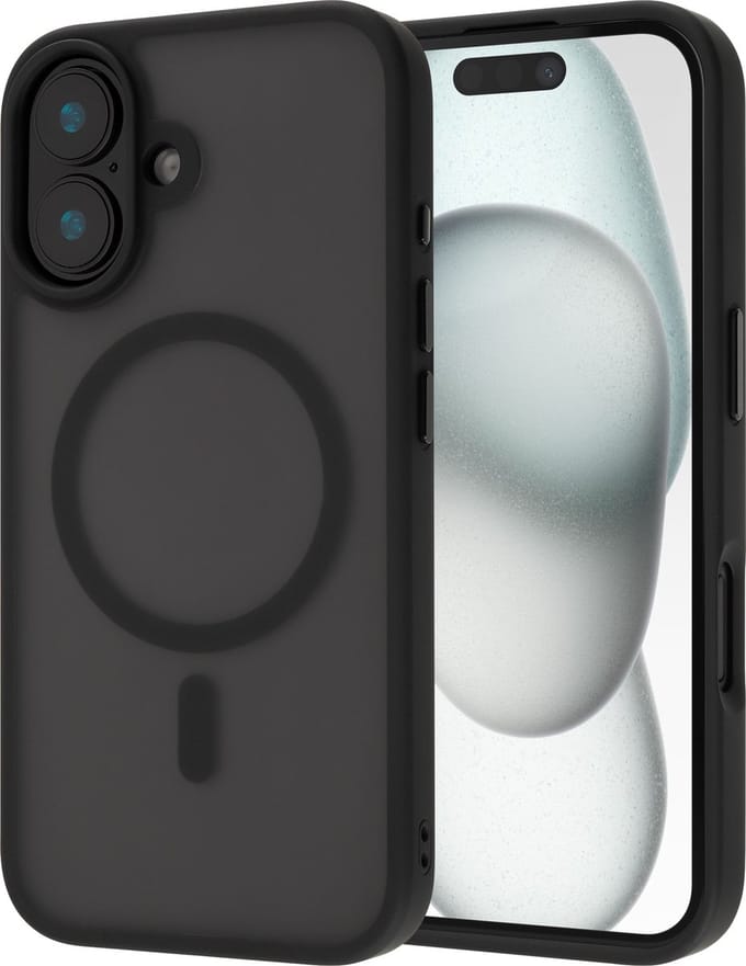 ScreenArmor MagAir Case voor Apple iPhone 16 - Zwart