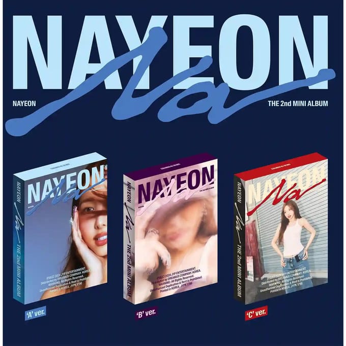 Album TWICE NAYEON - [NA] 2ème Mini Album Set