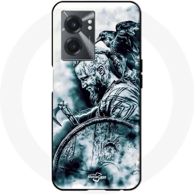 Realme V23 hoesje Vikings Ragnar Lothbrok Shield Raven
