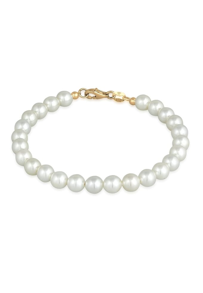 Elli - Armband - Dames Klassiek met Schelpkern Parels in 925 Sterling Zilver - Dames