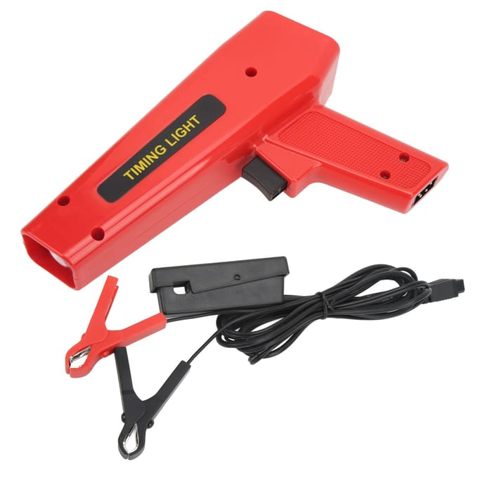 Motor Timing Light Inductieve Ontsteking Stroboscoop Timing Lamp Motor Detectielamp voor Auto Motorfiets black