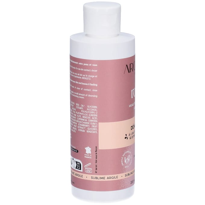 ARGILETZ Reinigingsmelk met roze klei 200 Melk