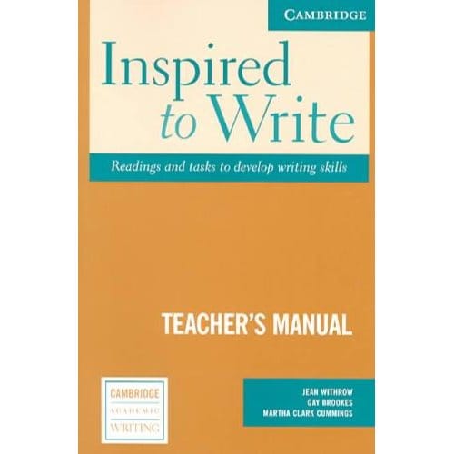 Inspired To Write Teacher's Manual - Jean Withrow