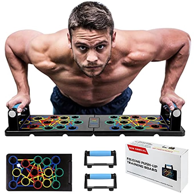 Multifunctioneel Push Up Board voor Spiertraining - Draagbare Push Up Stands voor Thuis Gym