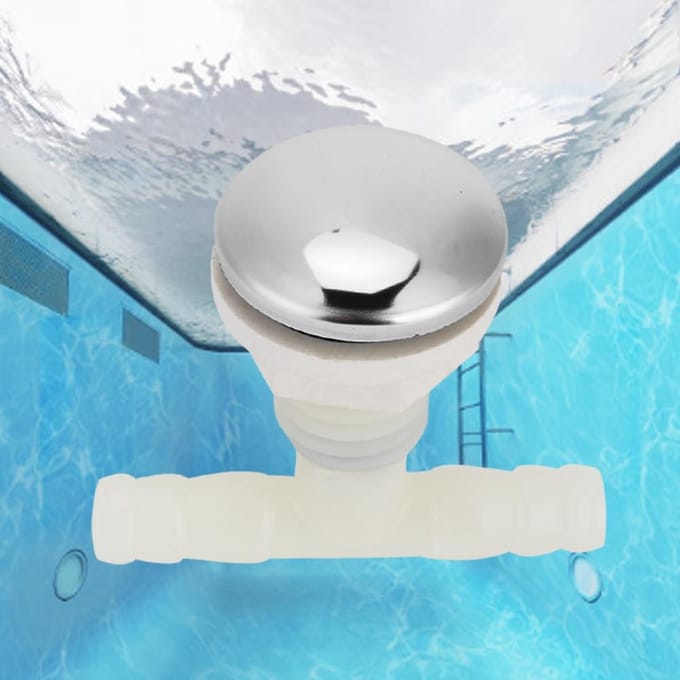 Luchtmondstuk Accessoire Badkuip Hydrotherapie Bronbad Zwembad Luchtmondstuk(60?04) 60?04 white