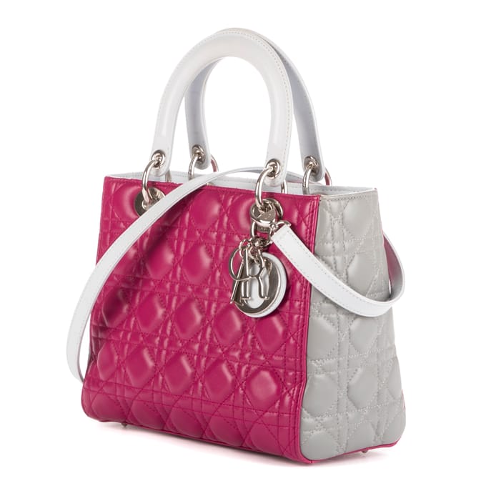 Medium Lady Dior Zip PM Handtas