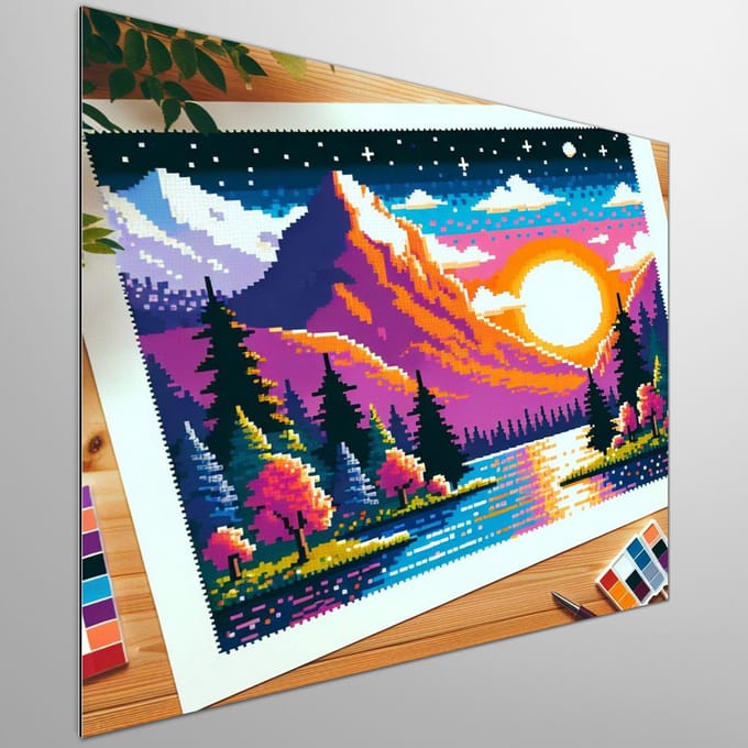 Kunstprint | Wanddecoratie | Dibond | 100 × 100 cm