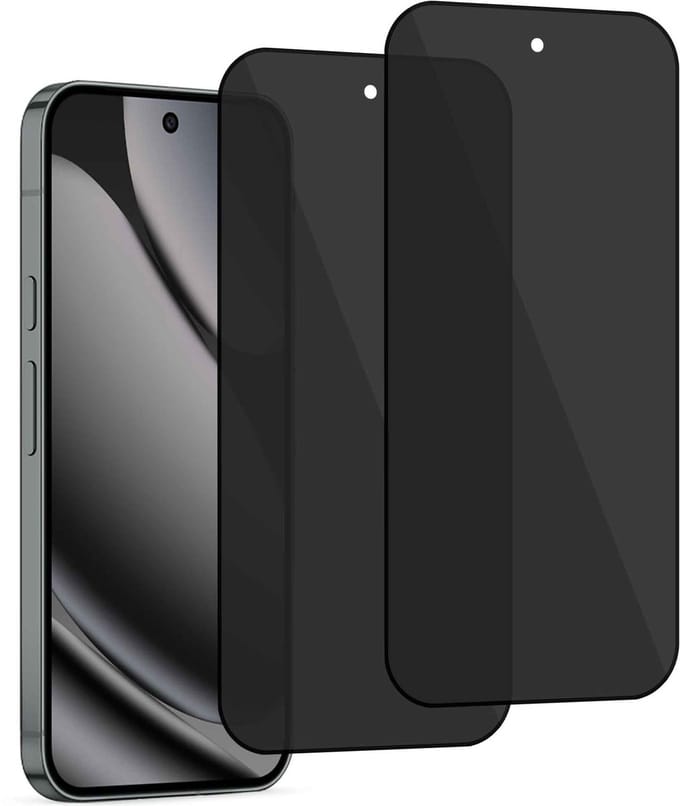 ChiGuard Privacy Screenprotector 2x geschikt voor Google Pixel 10 Pro XL Screenprotector - Beschermglas - Privé GuardCover