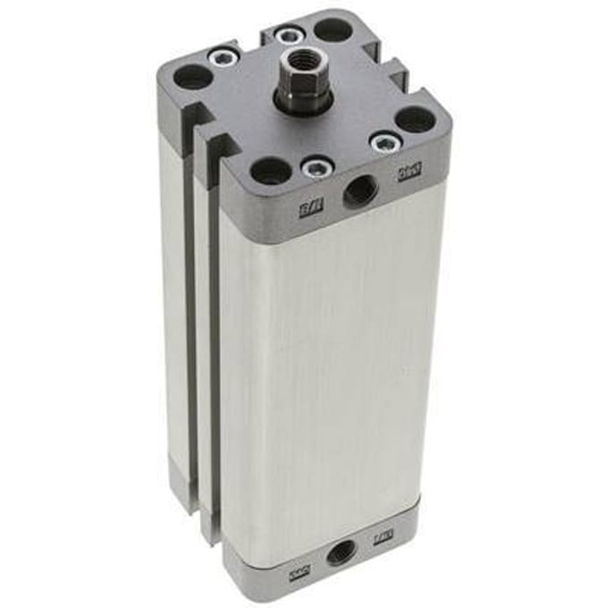 ISO 21287 Compacte Dubbelwerkende Cilinder 40-100mm - Magnetisch