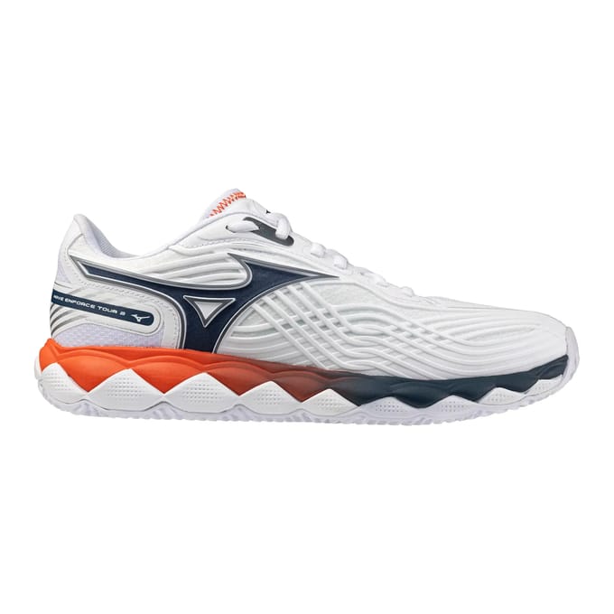 Mizuno Wave Enforce Tour 2 Cc Schoenen Wit EU 44 Man