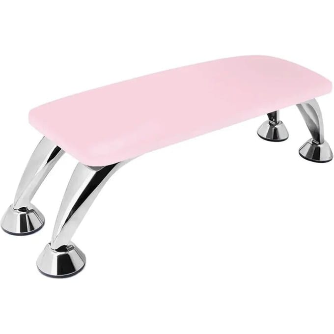 Repose-main en cuir véritable pour ongles, coussin de main, support d'oreiller, support pour Nail Art, Table de manucure pour Salon de manucure, qualité supérieure rose