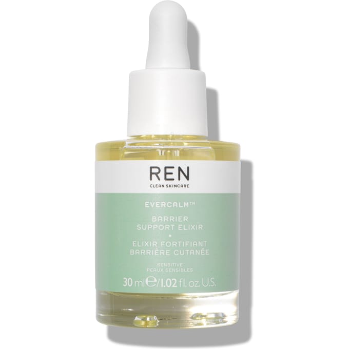 REN Clean Skincare Evercalm Barbier Support Elixer Serum