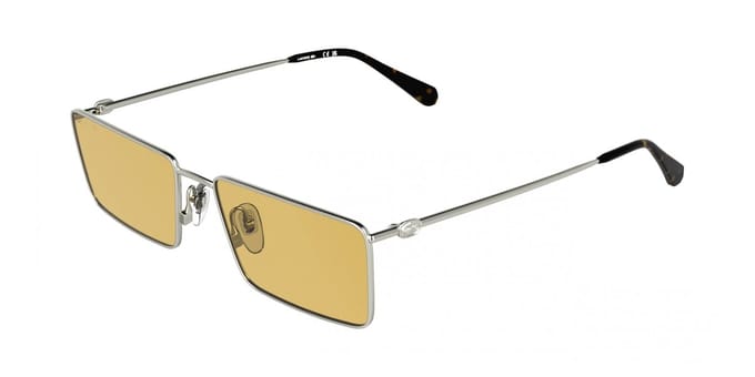 Lacoste L279S Silver/honey 56/17/150 MAN Zonnebrillen
