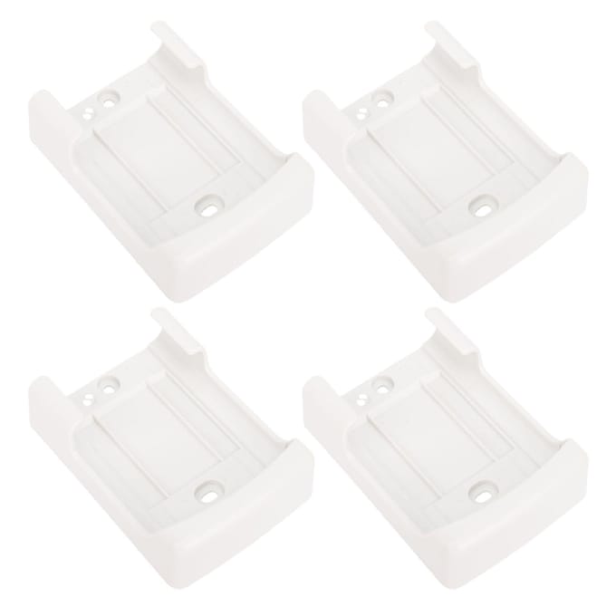 4 Pièces Support Mural pour Télécommande de Climatiseur Adapté pour ARC433A26 ARC433A24 ARC433A73 ARC433A55 Télécommande AC white
