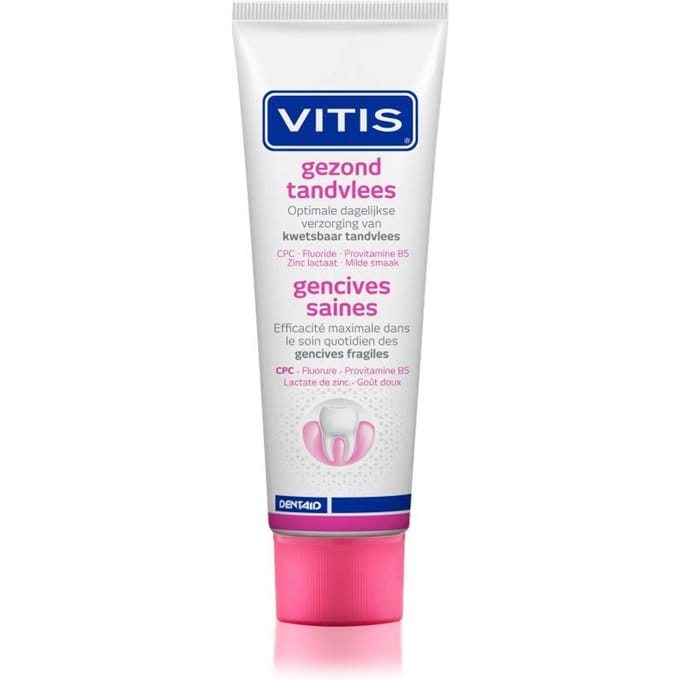 Vitis Tandpasta Gezond Tandvlees Met 0,05% Cpc - 75 Ml