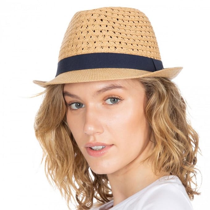 Trespass Vrouwen/dames Trilby strohoed (Natuurlijk)