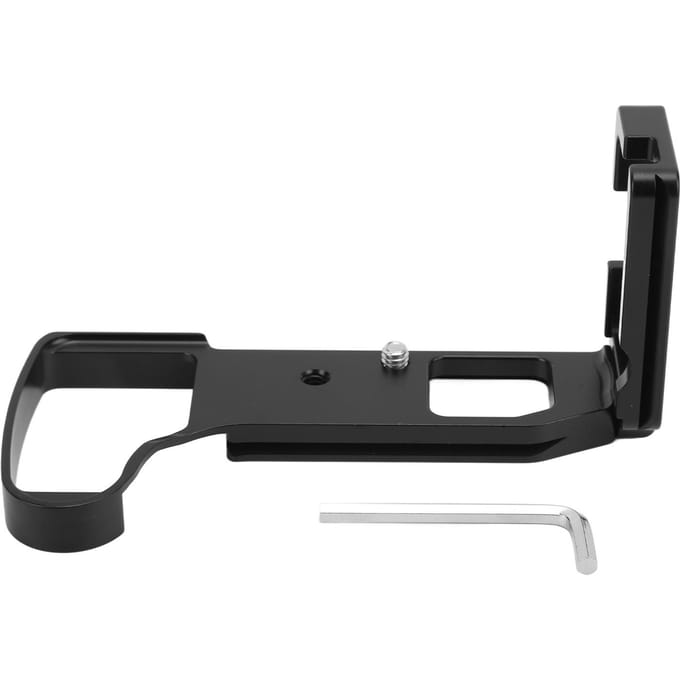Camera Snelkoppel L-Plaat Aluminiumlegering Camera L-Beugel Handgreep voor Sony RX10M3 black