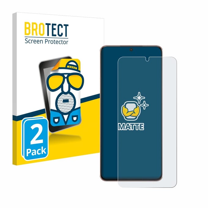 BROTECT - Screenprotector voor Samsung Galaxy S21 Plus 5G - Folie Beschermfolie matte 2 Stuks