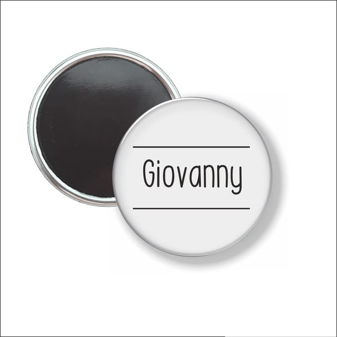 Button Met Magneet 58 MM - Giovanny - NIET VOOR KLEDING