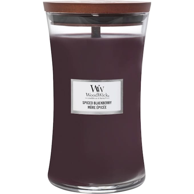 WoodWick Ellipse Geurkaars Spiced Blackberry 453 g