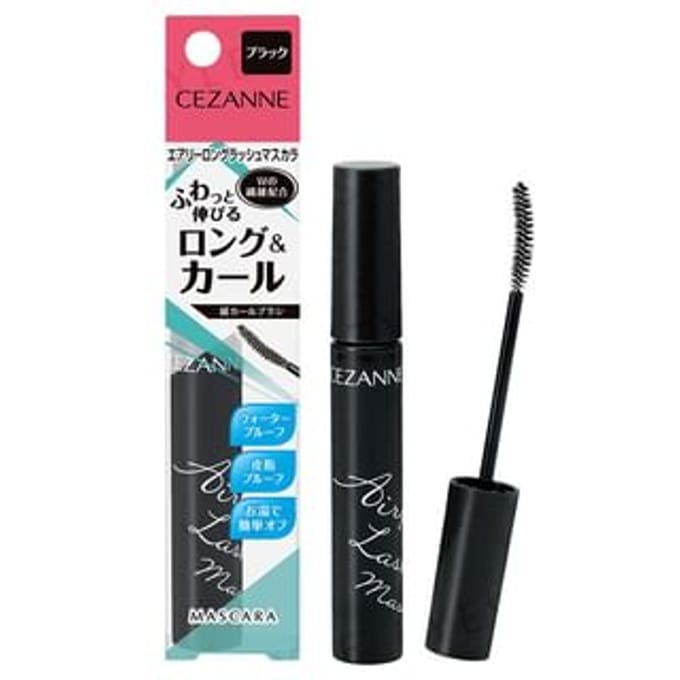 CEZANNE - Airy Long Lash Mascara Black 7g