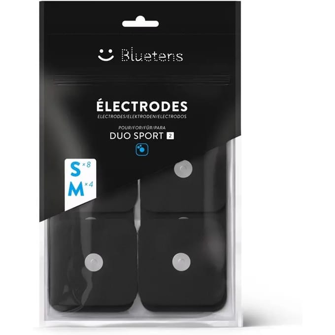 Duo sport elektrode 2 - 4M+8S Bluetens