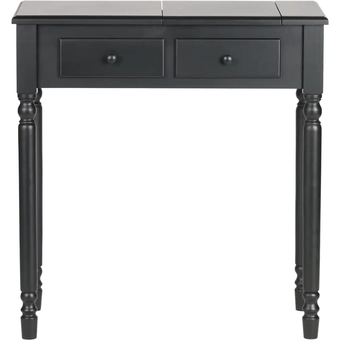 WOOOD Romy Hal/kaptafel - Hout - Zwart - 78x75x38