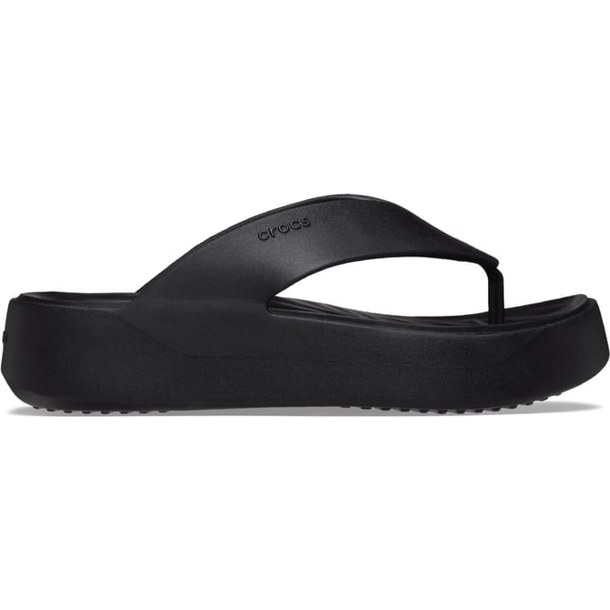 Crocs Crocs Getaway Platform Slippers zwart Rubber