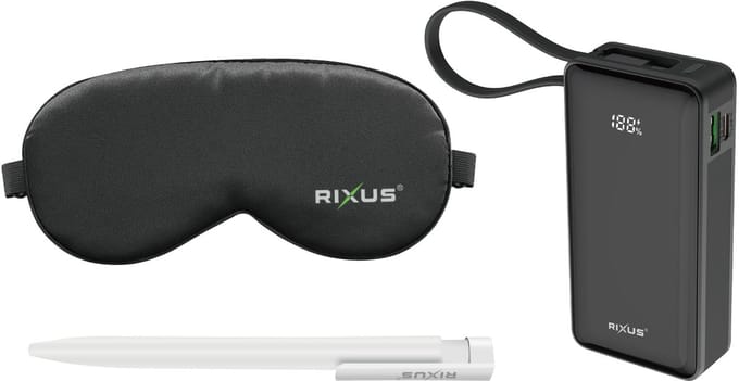 Rixus RXTP01 Recharge Travel Pack Black