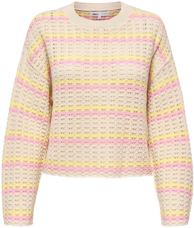 Regular fit gebreide pullover van katoenmix model 'ASA'