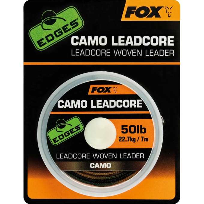 FOX Woven Leadcore Leader Camo Braid - Leadermateriaal