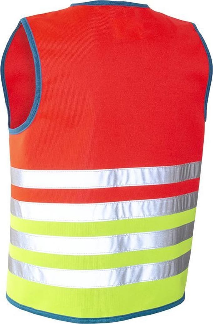 WOWOW Fluohesje kind EN17353 - Wasabi Jacket Red M
