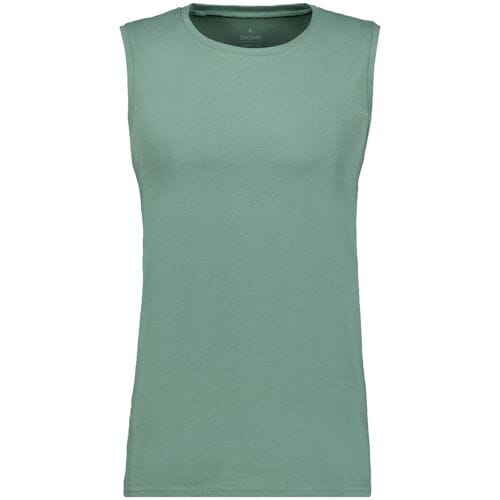 Ragman Ondermode Athletic Jersey Shirt Round Neck Groen / male