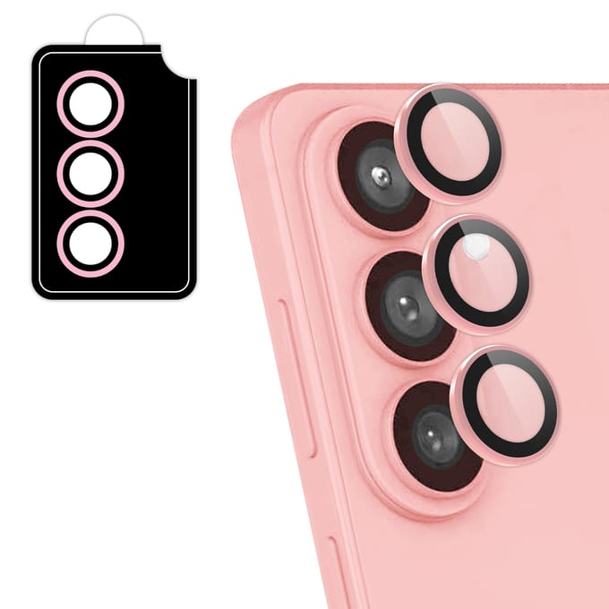 imoshion Camera Lens Protector - Geschikt voor Samsung Galaxy S26/Samsung Galaxy S26 Plus - 2 Pack - Roze