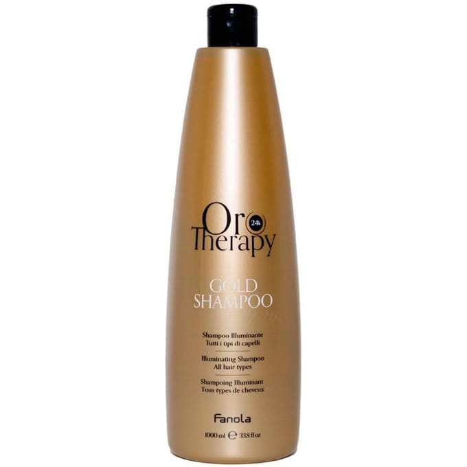 Fanola Oro Therapy Gouden Shampoo Hydraterende shampoo Dames 1000 ml