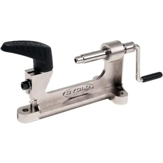 Cyclo Tools Spaak Draadsnijdermachine Zonder Kop Zilver