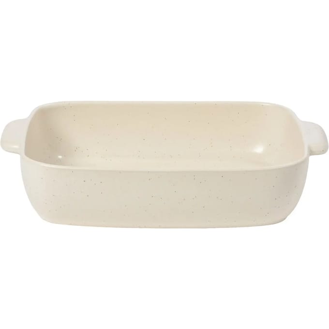 Costa Nova & Casafina - Rechthoekige ovenschaal 'Pacifica' (Crème, 41cm)