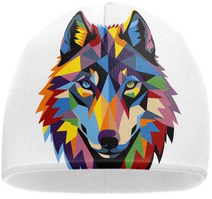Otso Be A Wolf Muts Wit Man,Vrouw