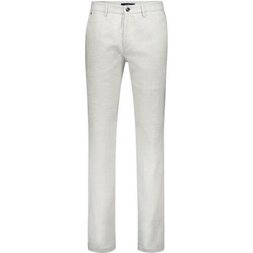 Gardeur Broek Tonic Tech Linnen Blend Cool Touch Licht Grijs / male