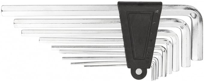 Grupa Topex - Lange Inbussleutel Set - 1.5-10 mm - 9 stuks
