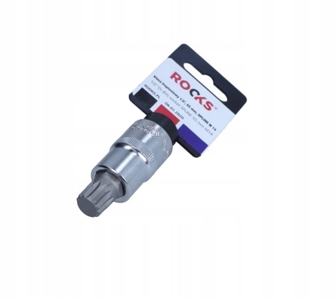 ROOKS Spline M14 Dopad 1/2" 55mm - Professionele Kwaliteit