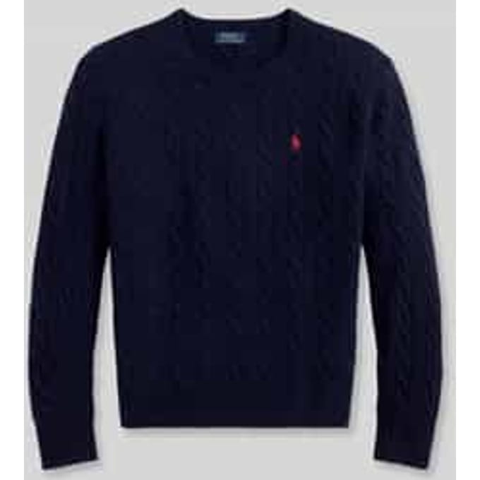 Regular fit pullover van mix van wol en kasjmier
