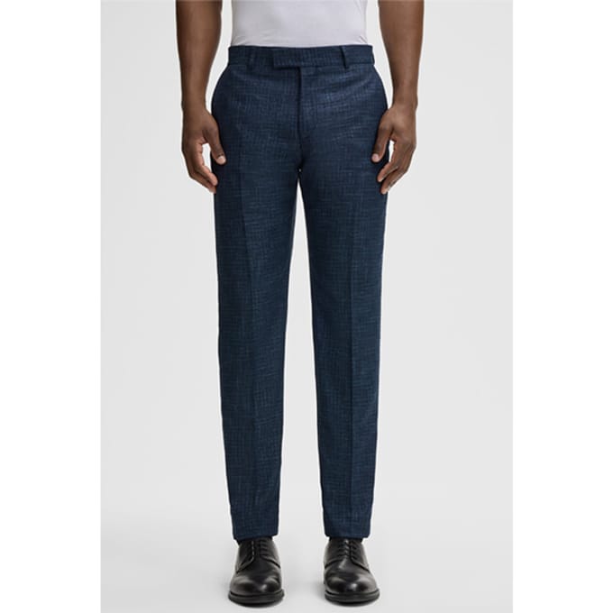 Combinatiepantalon Melwin, marineblauw gemêleerd