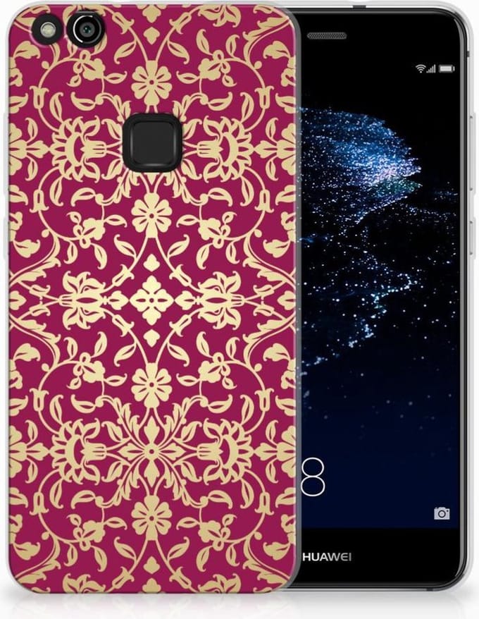 Siliconen Hoesje Huawei P10 Lite Barok Pink