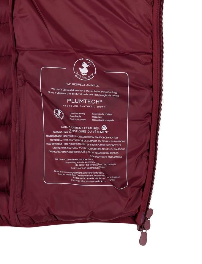 Save the Duck bodywarmer bordeaux