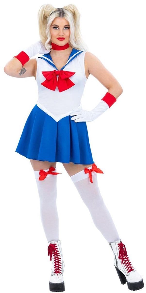 Manga Sailor Moon Dame Kostuum - Maat L