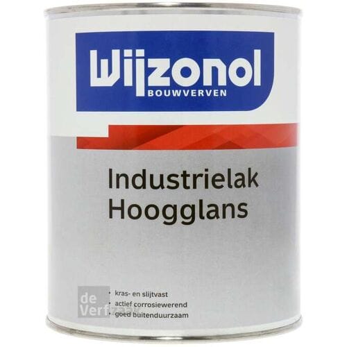 Wijzonol Industrielak Hoogglans, Wit - 475ml