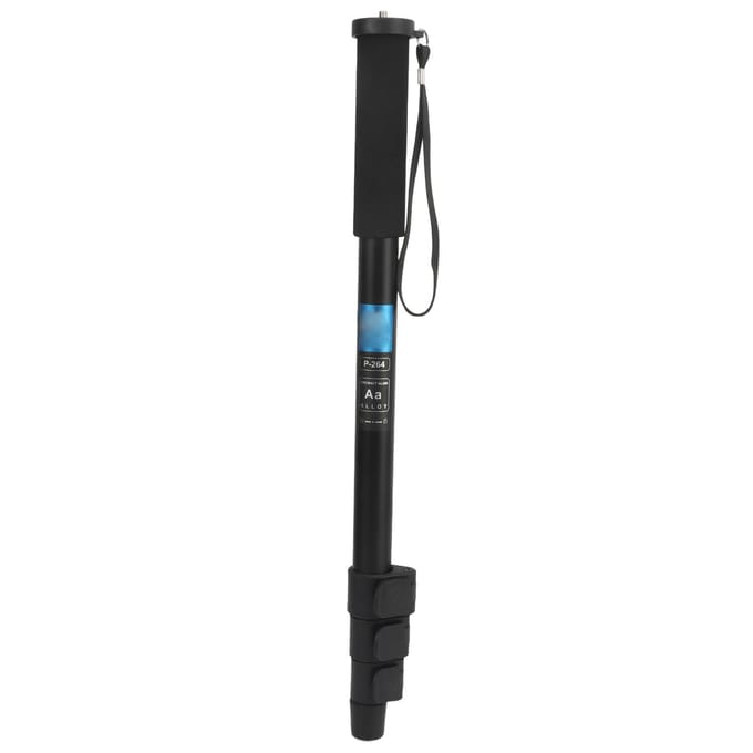 P 264 Camera Monopod Aluminiumlegering Telescopische Selfiestick 4 Secties Digitale Camera Handheld
