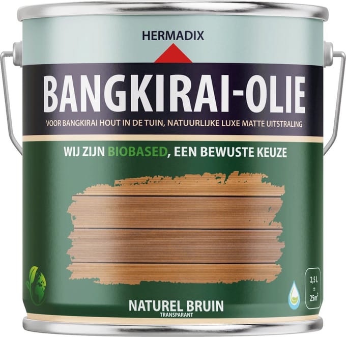 Hermadix Bouwhout Bangkirai-olie