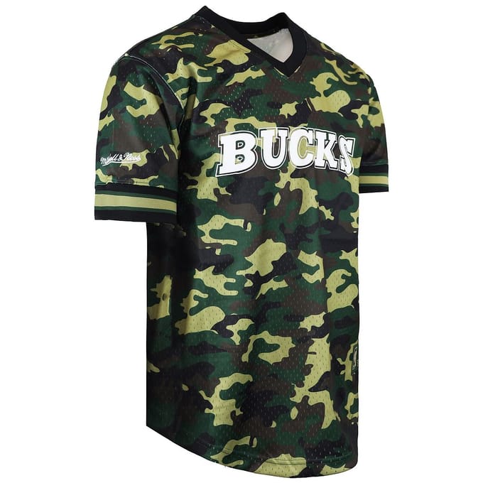 Mitchell & Ness Milwaukee Bucks Heren T-shirt